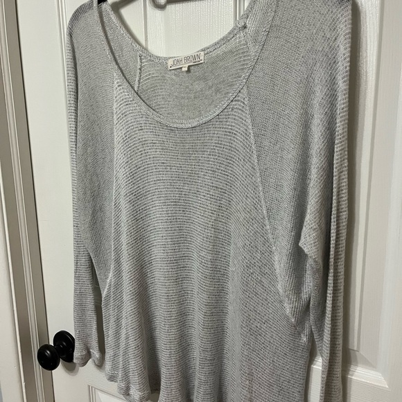 JOAH BROWN long sleeve slouchy top size medium/large - Picture 4 of 6
